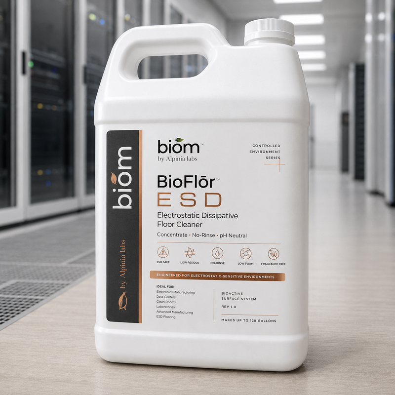 BioFlōr ESD — Electrostatic Dissipative Bioactive Floor (16oz Sample)