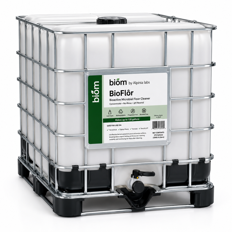 BioFlōr — Microbial Floor Cleaner Concentrate | Tote