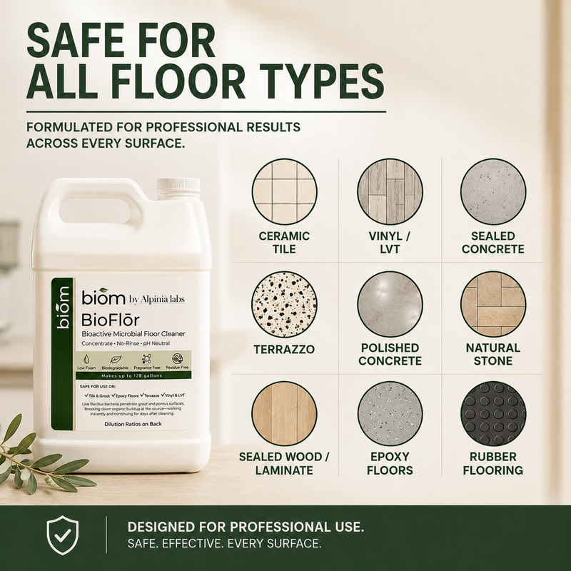 BioFlōr — Microbial Floor Cleaner Concentrate (Gallon)